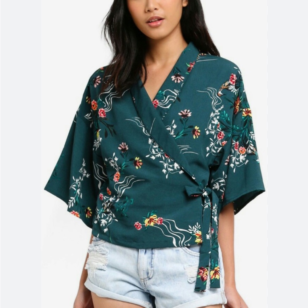 Cotton On kimono wrap top
